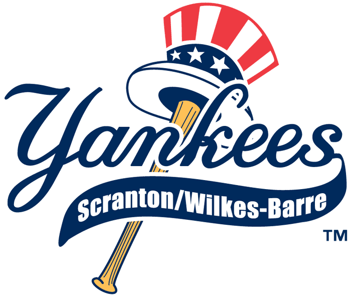 ScrantonWilkes-Barre RailRiders primary logo(2013-pres) Light Iron-on Stickers (Heat Transfers) 01